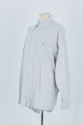Chemise Lacoste Gris en Coton