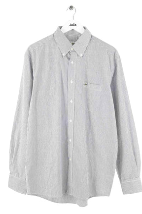 Chemise Lacoste Noir en Coton, taille L - Seconde Main