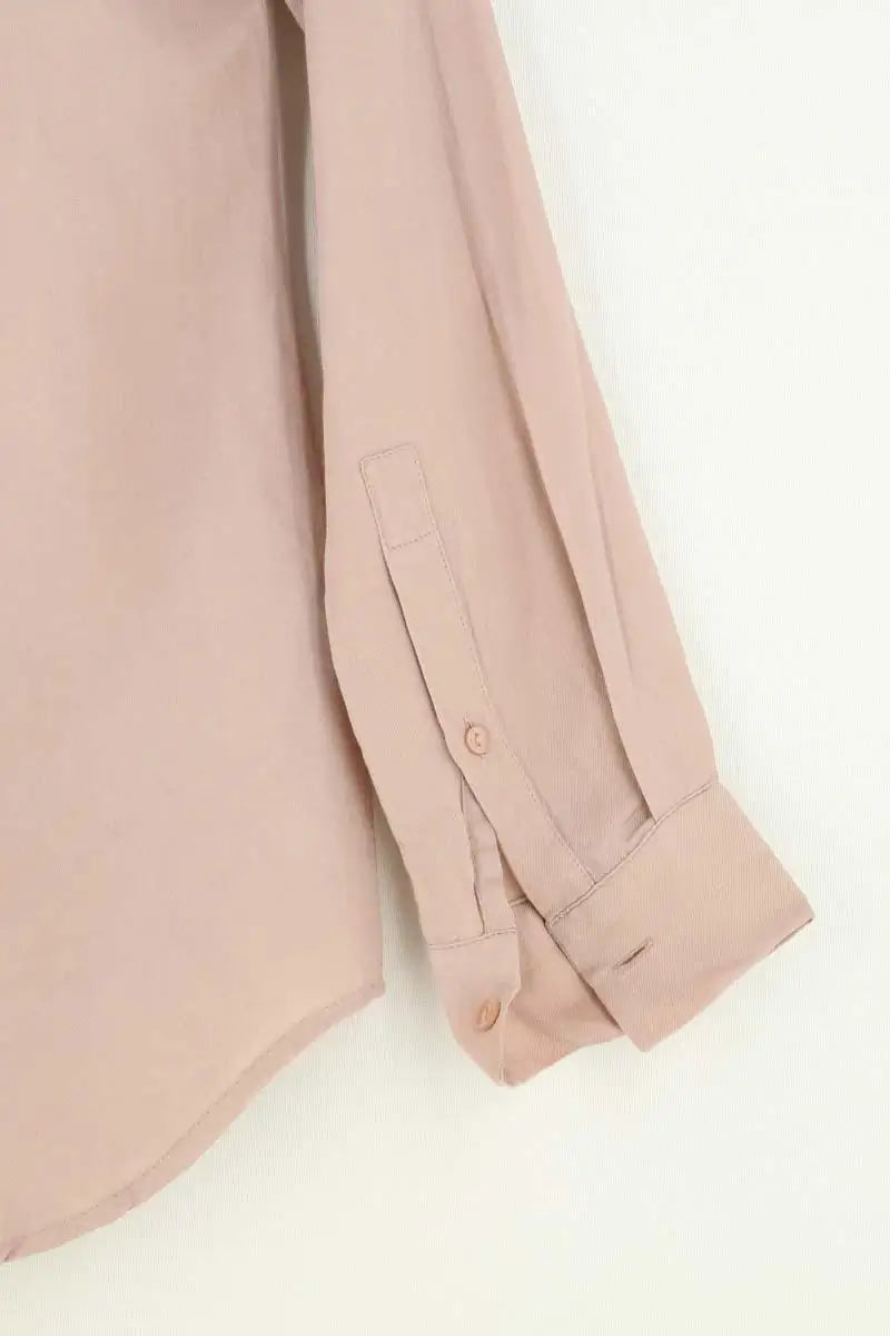 Chemise Lacoste Rose en Coton