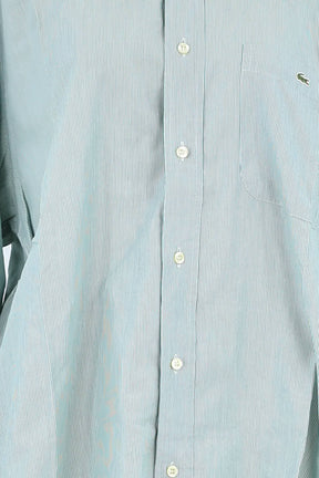 Chemise Lacoste Vert en Coton