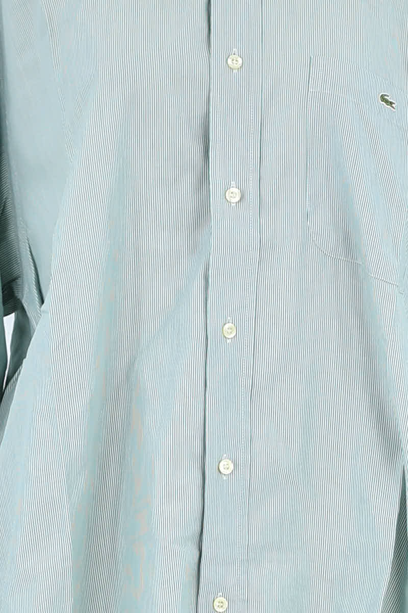 Chemise Lacoste Vert en Coton