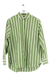 Chemise Lacoste Vert en Coton, taille M - Seconde Main
