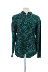Chemise Lacoste Vert en Coton, taille M - Seconde Main