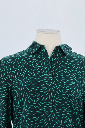 Chemise Lacoste Vert en Coton