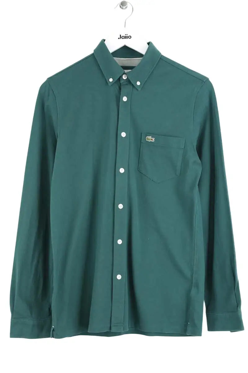Chemise Lacoste Vert en Coton, taille S - Seconde Main