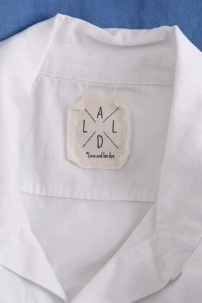 Chemise Ladl Bleu en Coton