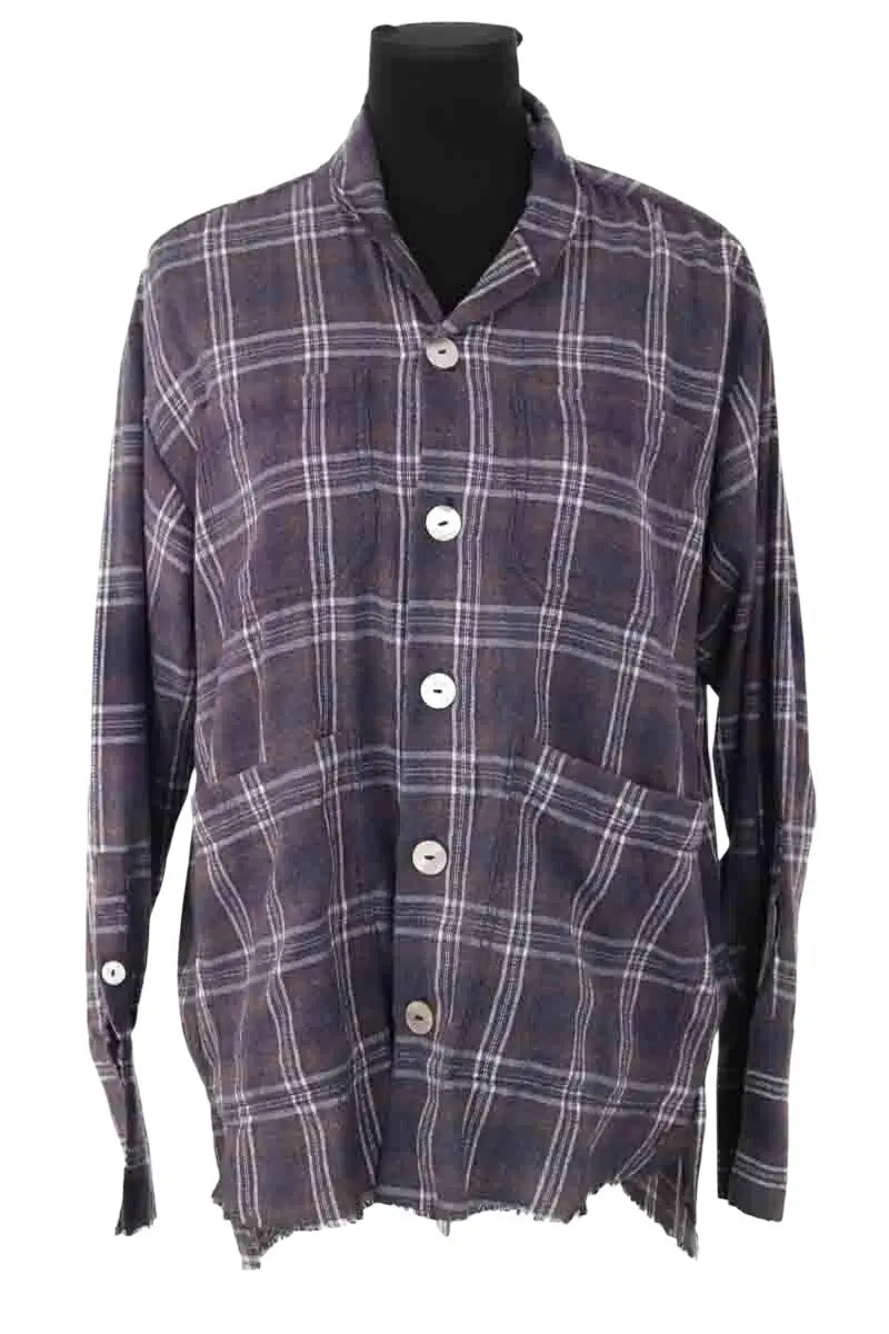 Chemise Ladl Bleu en Viscose, taille TU - Seconde Main