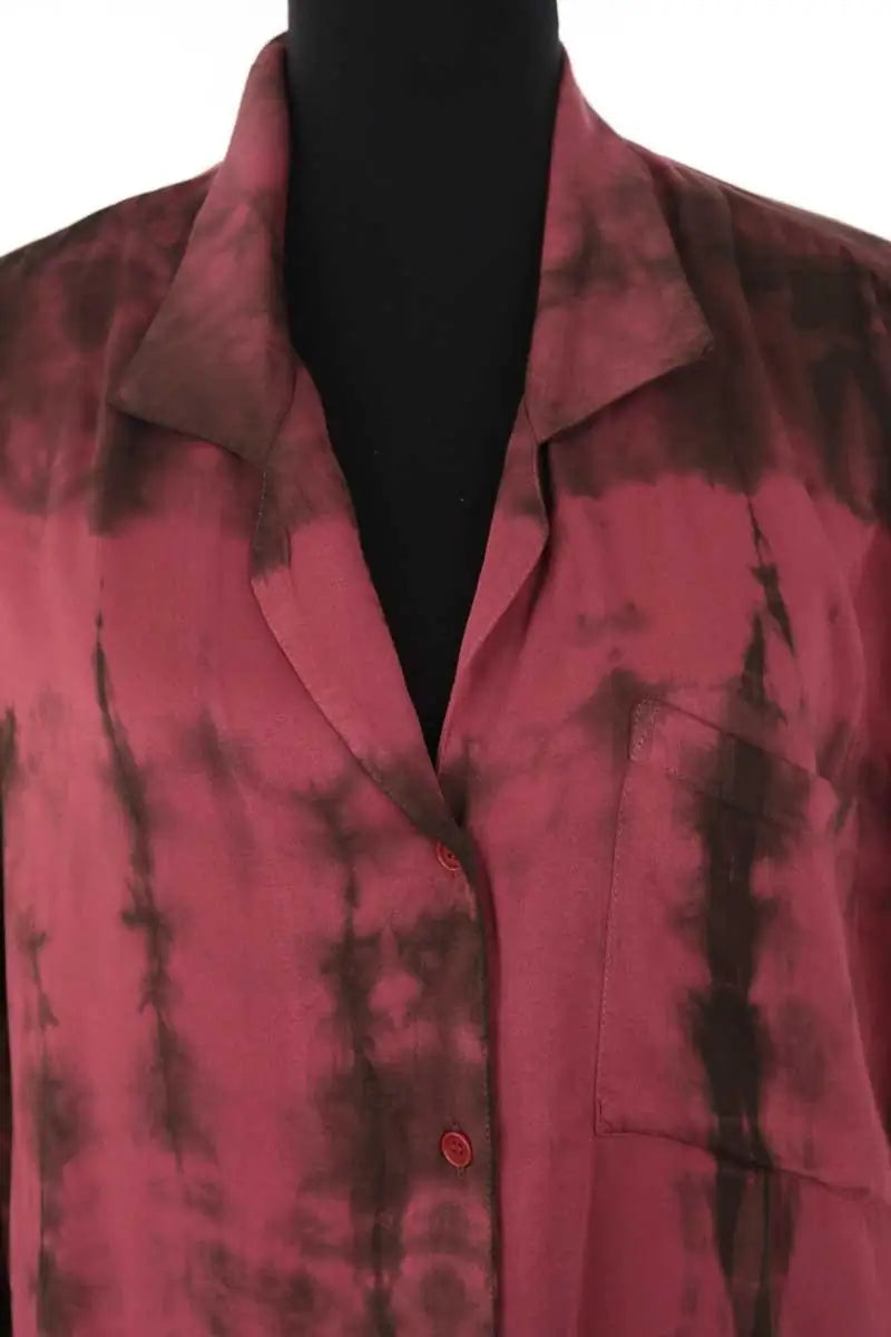 Chemise Ladl Bordeaux en Viscose