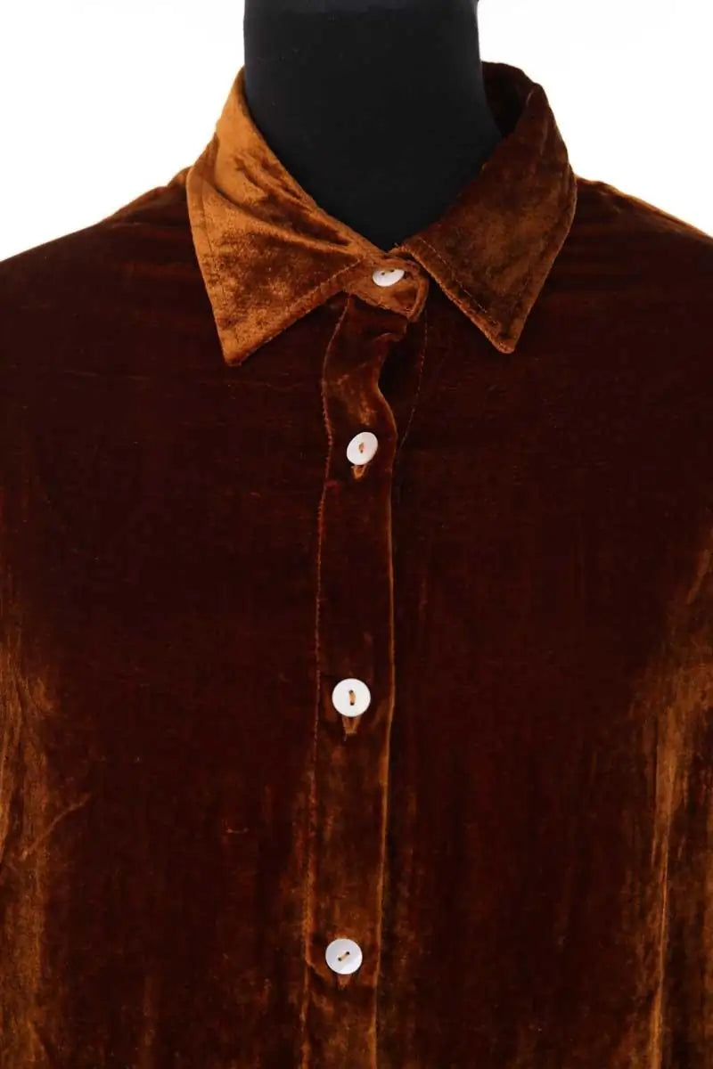 Chemise Ladl Camel en Synthétique