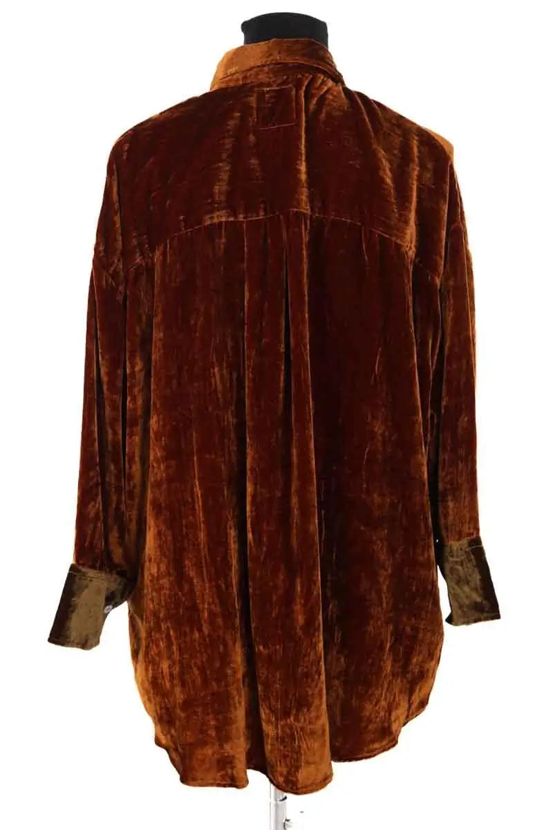 Chemise Ladl Camel en Synthétique