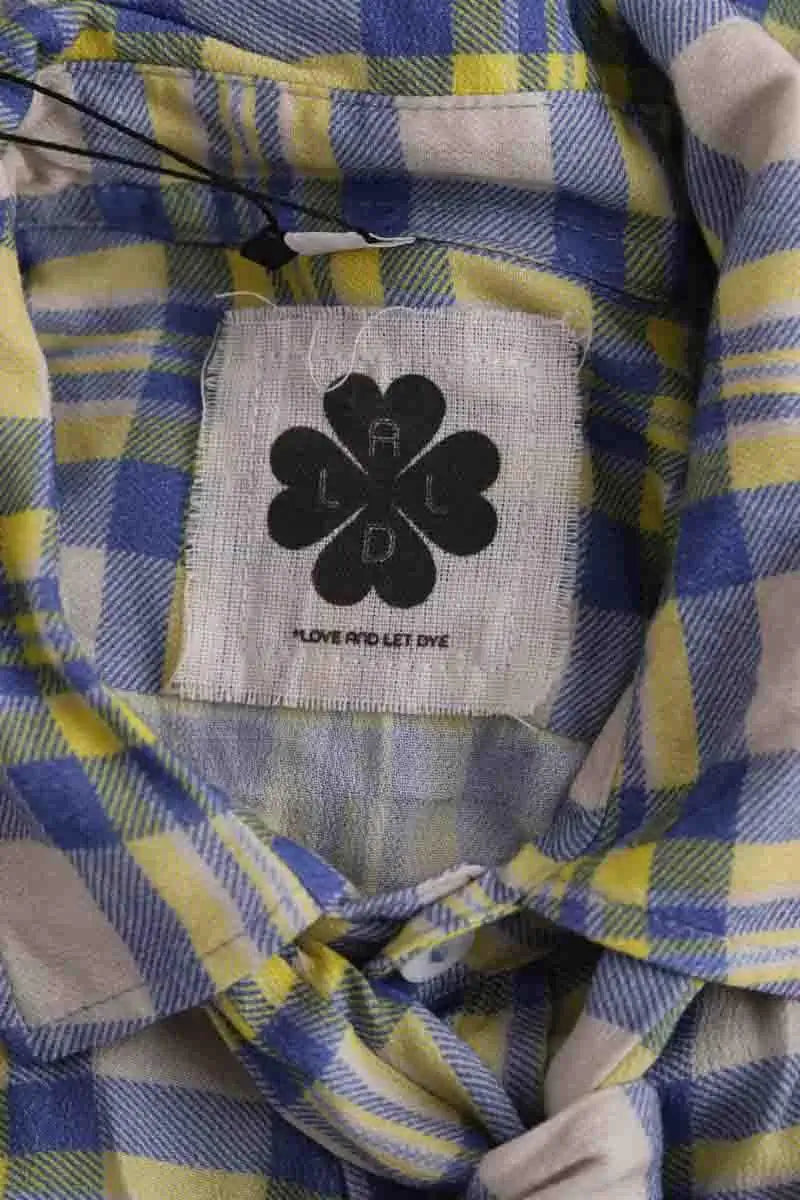 Chemise Ladl Jaune en Coton