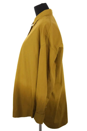 Chemise Ladl Jaune en Coton