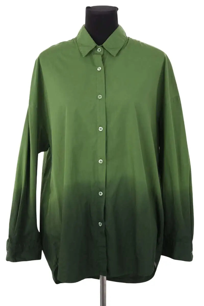 Chemise Ladl Vert en Coton, taille TU - Seconde Main