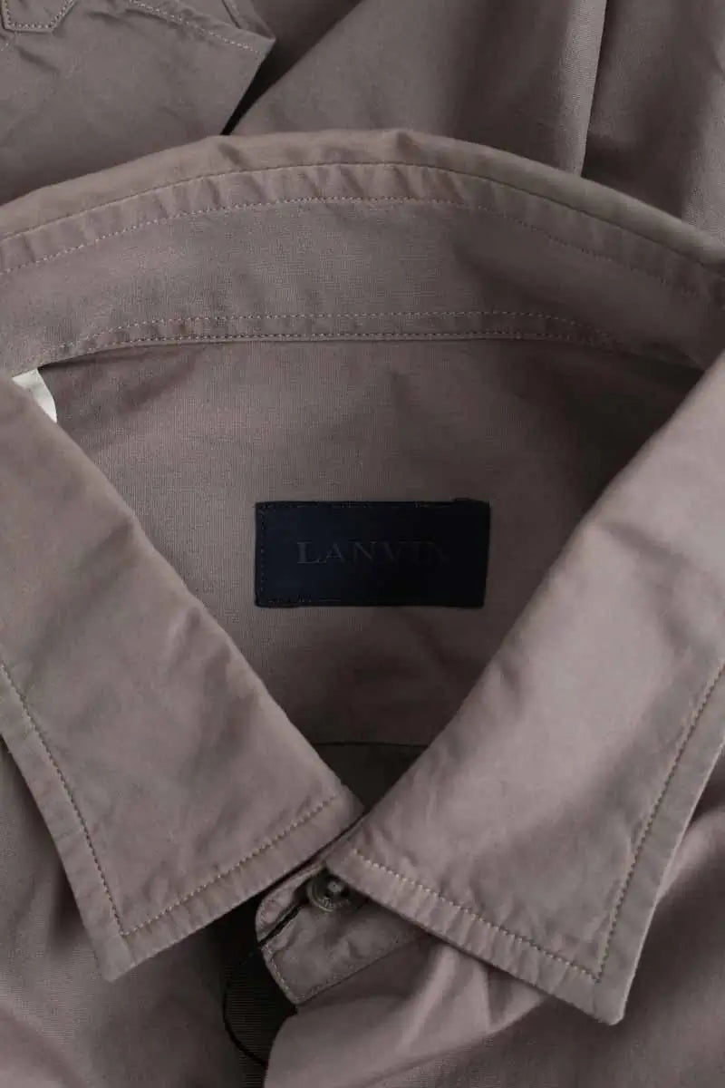 Chemise Lanvin Gris en Coton