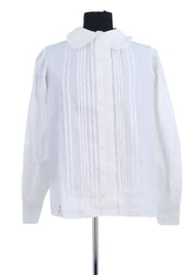Chemise Laurence Bras Blanc en Coton, taille S - Seconde Main