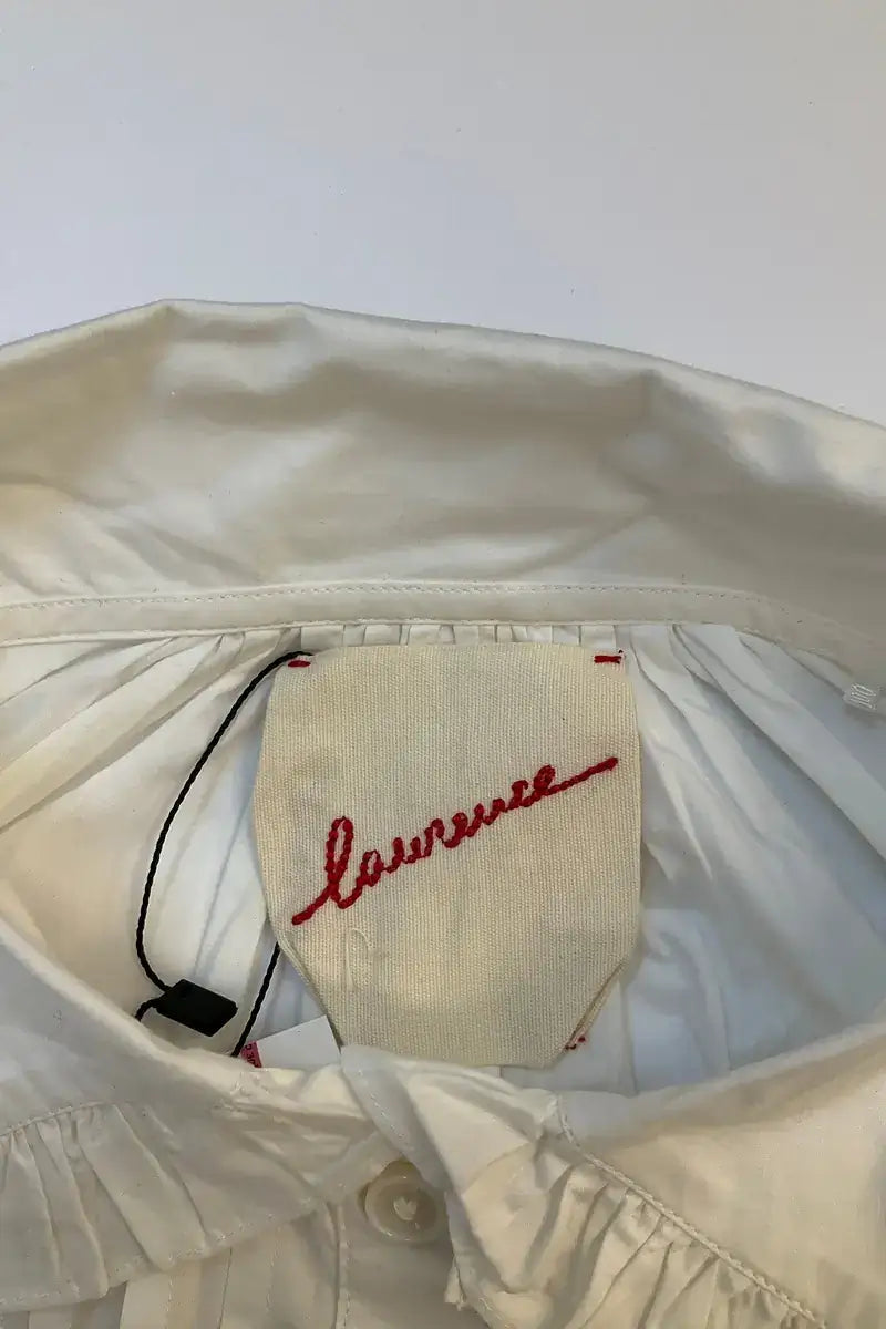 Chemise Laurence Bras Blanc en Coton