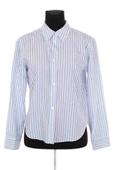 Chemise Laurence Bras Bleu en Viscose, taille S - Seconde Main