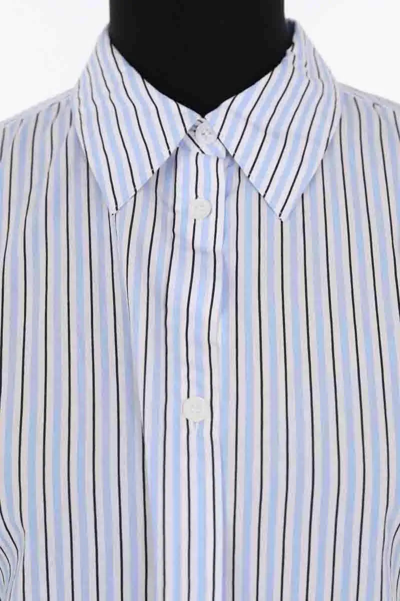 Chemise Laurence Bras Bleu en Viscose