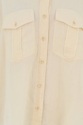 Chemise Laurence Bras Jaune en Coton