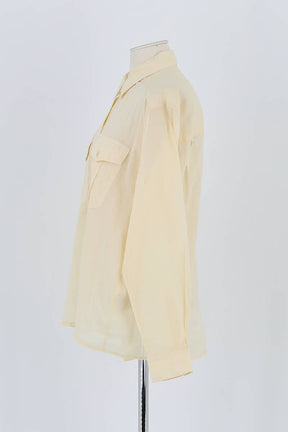 Chemise Laurence Bras Jaune en Coton