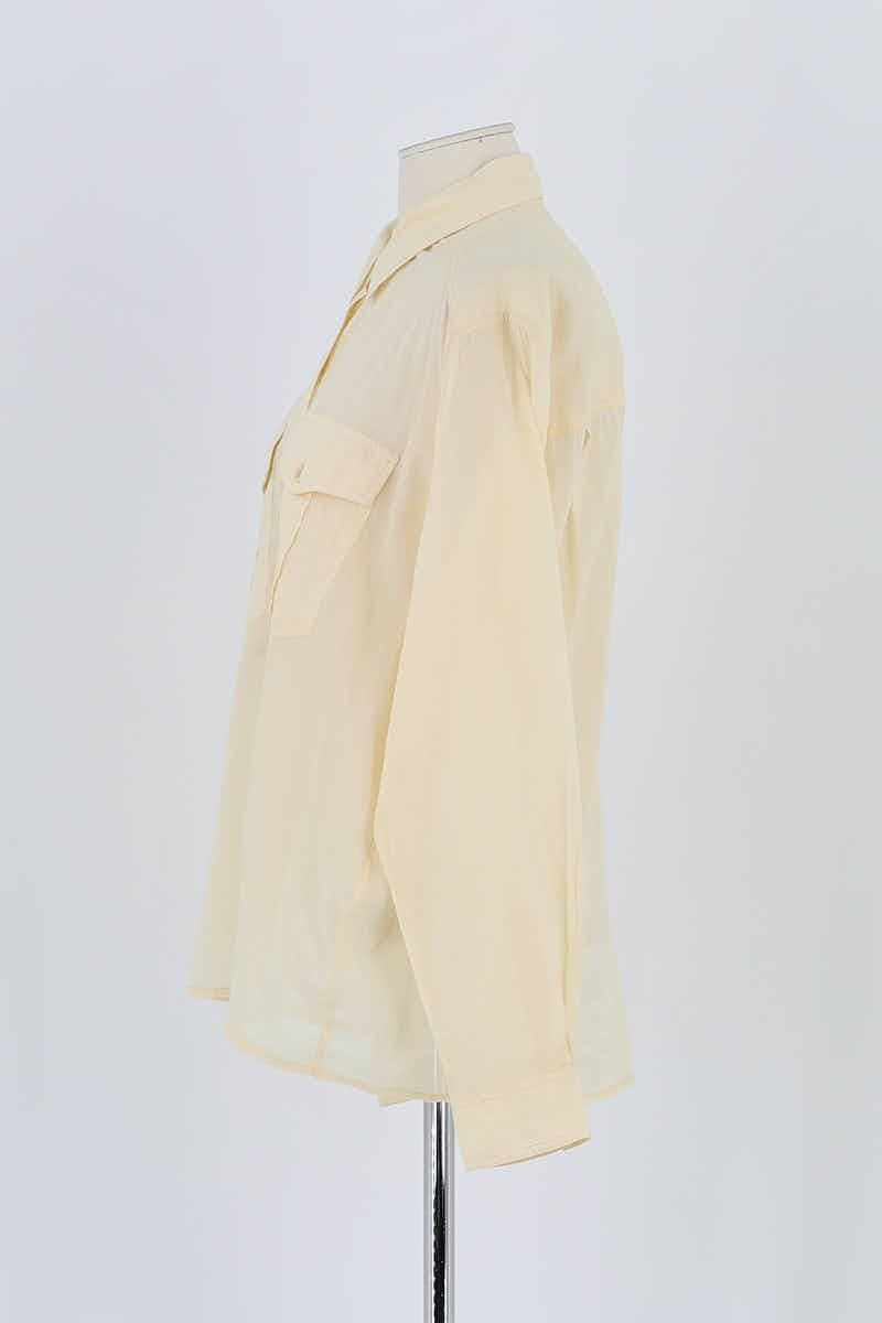Chemise Laurence Bras Jaune en Coton