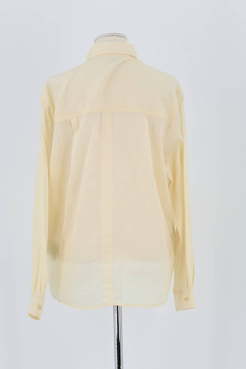 Chemise Laurence Bras Jaune en Coton