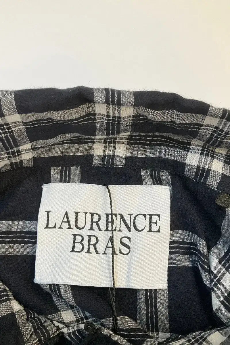 Chemise Laurence Bras Noir en Coton