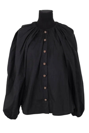 Chemise Laurence Bras Noir en Coton, taille S - Seconde Main