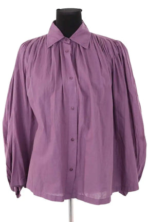 Chemise Laurence Bras Violet en Coton, taille M - Seconde Main