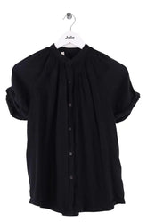 Chemise Laurence Doligé Noir en Coton, taille XS - Seconde Main