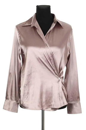 Chemise Lemaire Rose en Soie, taille S - Seconde Main