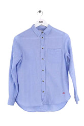 Chemise Leon & Harper Bleu en Coton, taille XS - Seconde Main