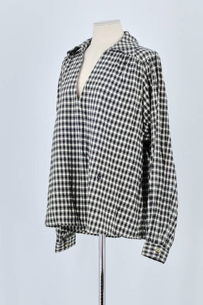 Chemise Leon & Harper Noir en Coton