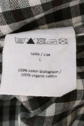 Chemise Leon & Harper Noir en Coton