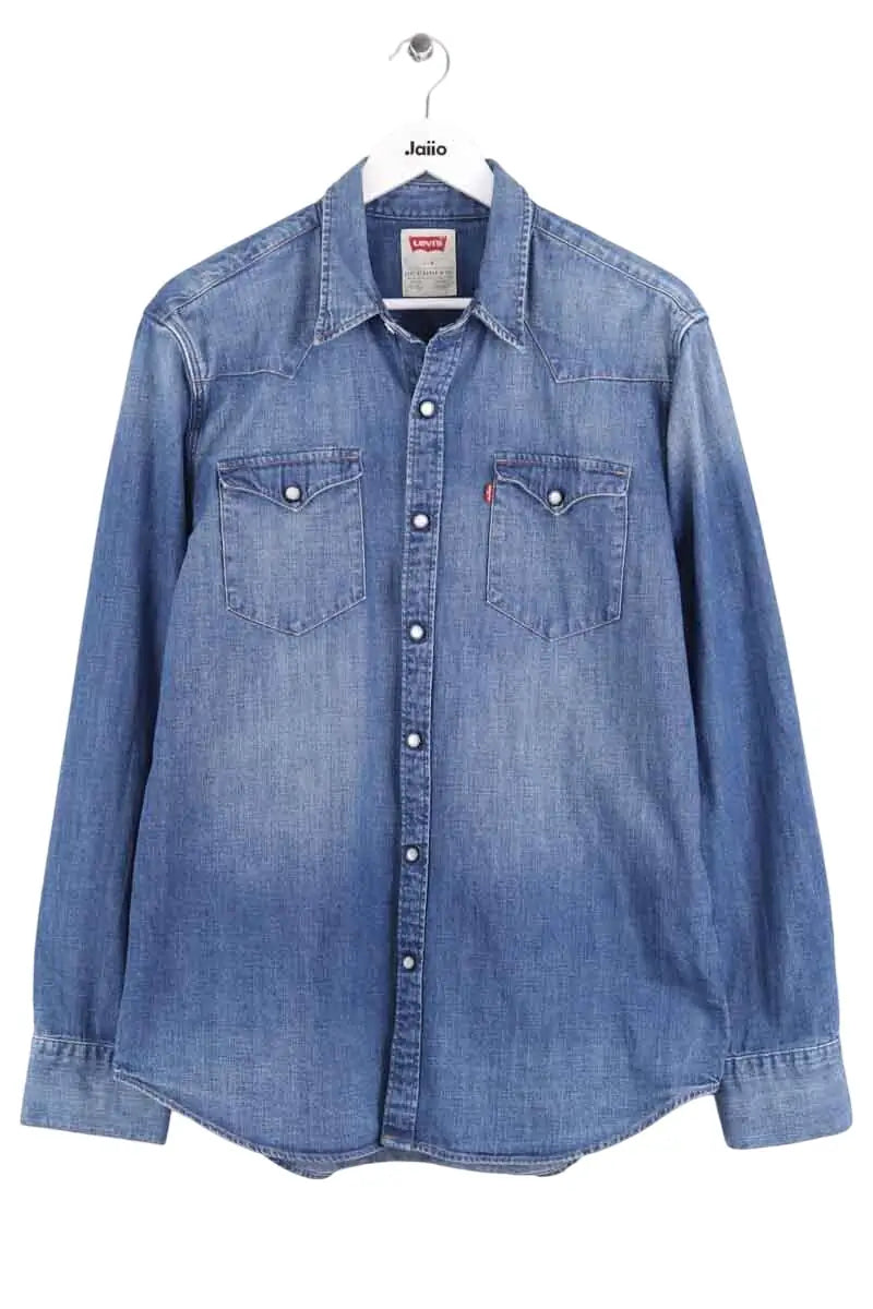 Chemise Levi's Bleu en Coton, taille L - Seconde Main