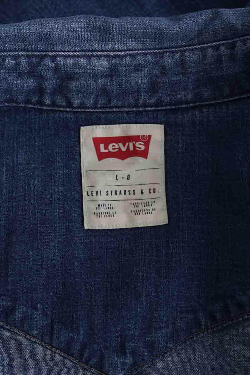 Chemise Levi's Bleu en Coton