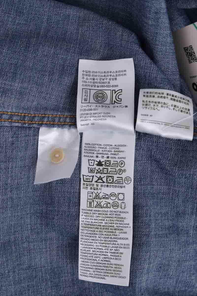 Chemise Levi's Bleu en Coton