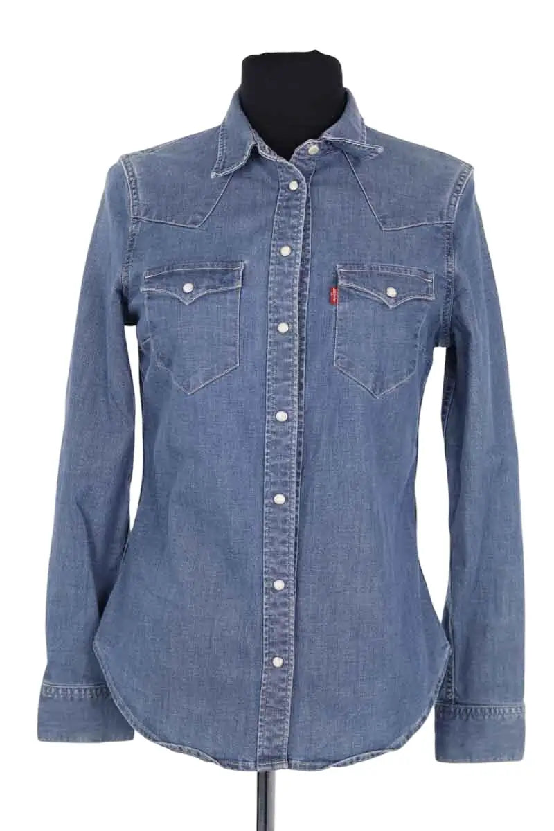 Chemise Levi's Bleu en Coton, taille XS - Seconde Main