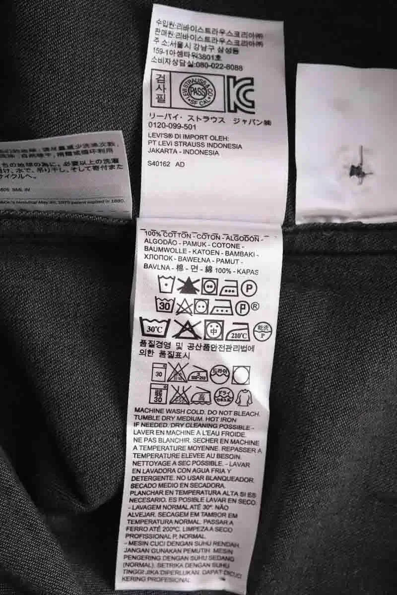 Chemise Levi's Noir en Coton