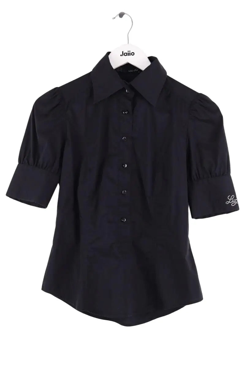 Chemise Liu Jo Noir en Coton, taille M - Seconde Main