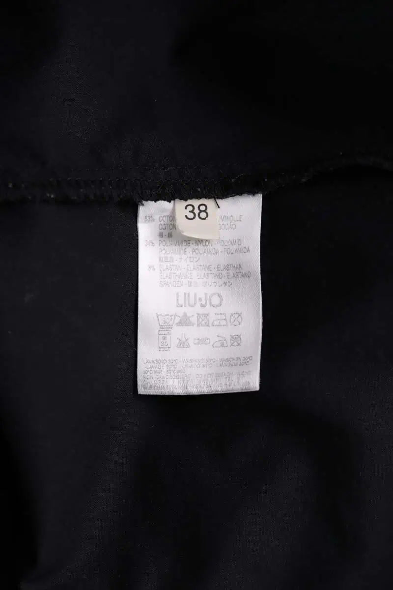 Chemise Liu Jo Noir en Coton