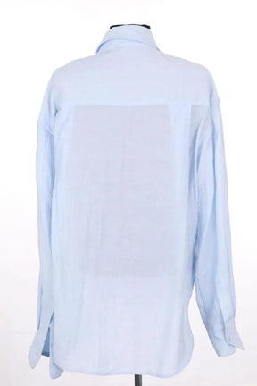 Chemise Longchamp Bleu en Synthétique