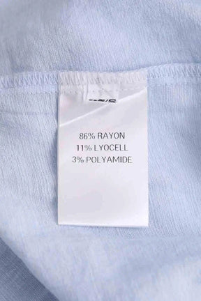 Chemise Longchamp Bleu en Synthétique