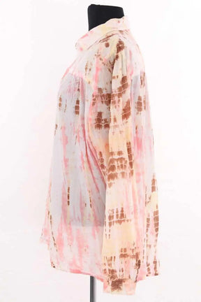 Chemise Maison Hotel Rose en Coton