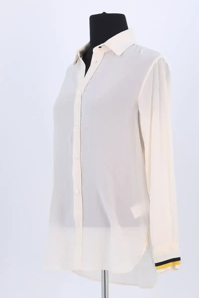 Chemise Maison Sarah Lavoine Crème en Soie