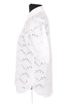 Chemise Maje Blanc en Coton