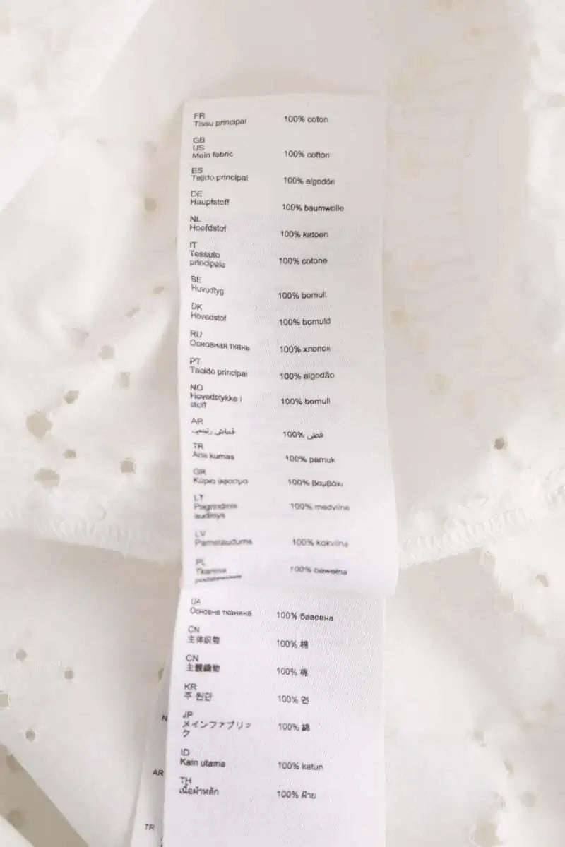 Chemise Maje Blanc en Coton