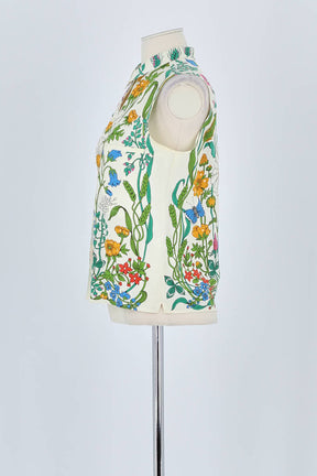 Chemise Maje Blanc en Lin