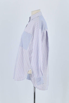 Chemise Maje Bleu en Coton
