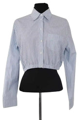 Chemise Maje Bleu en Coton, taille S - Seconde Main